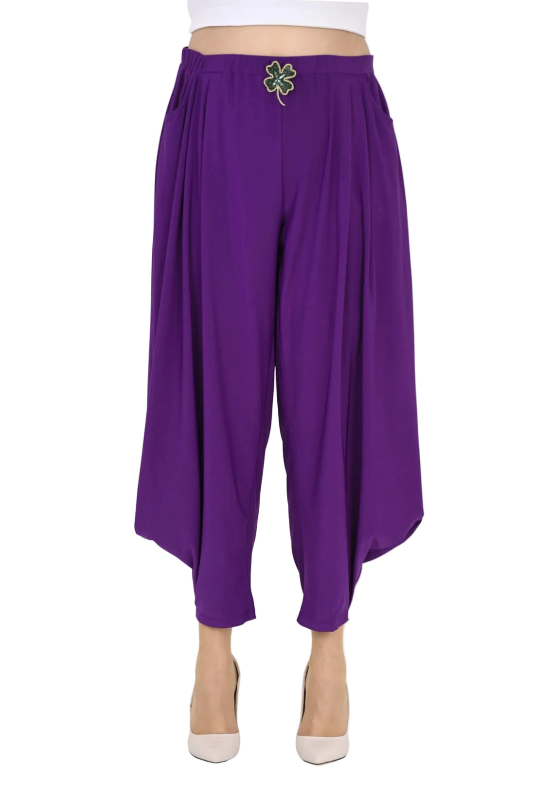 10006 Drape leg pant