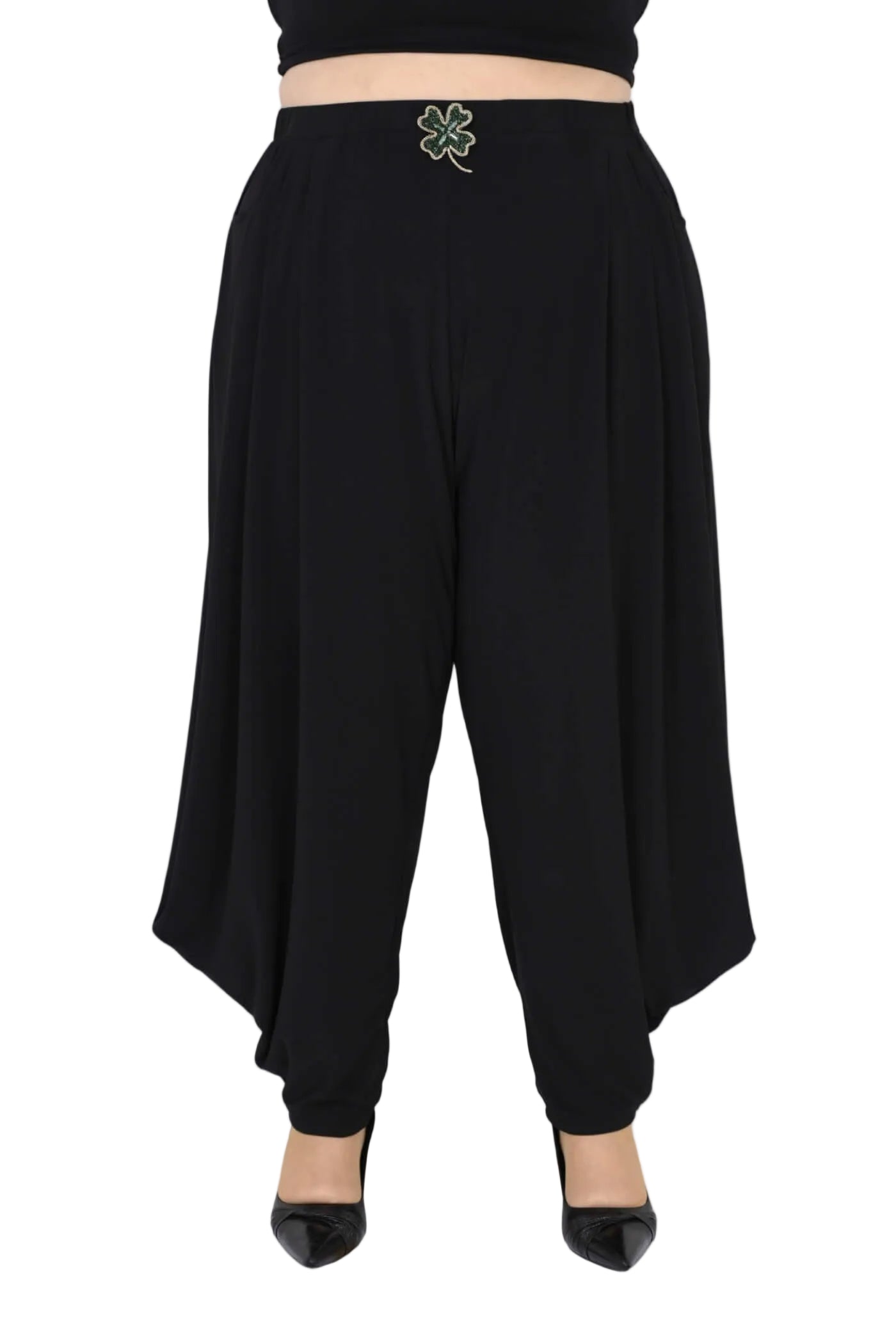10006 Drape leg pant