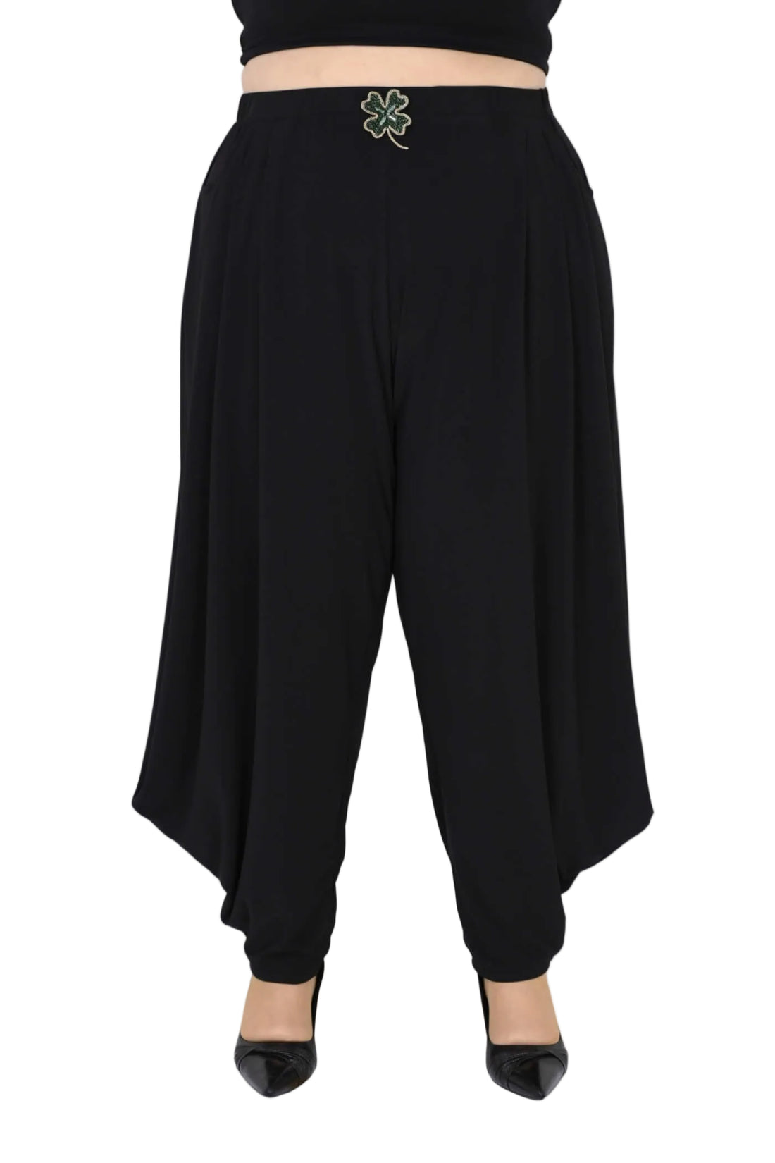 10006 Drape leg pant