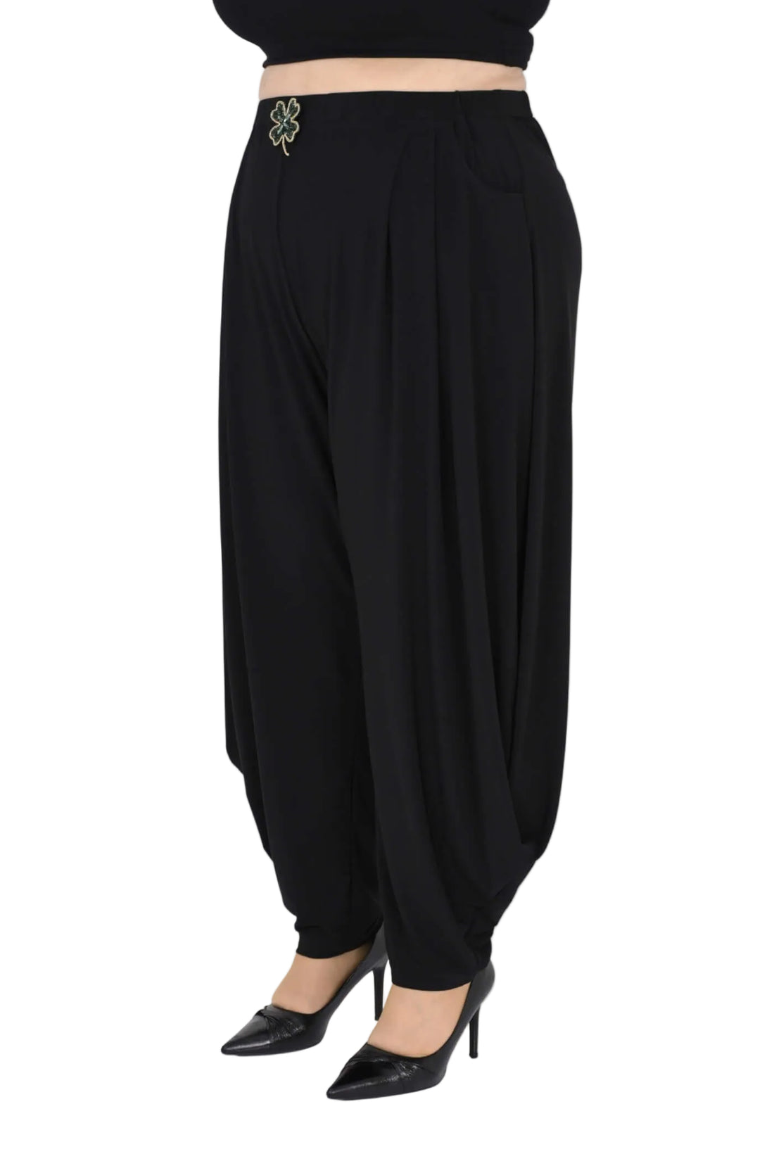 10006 Drape leg pant