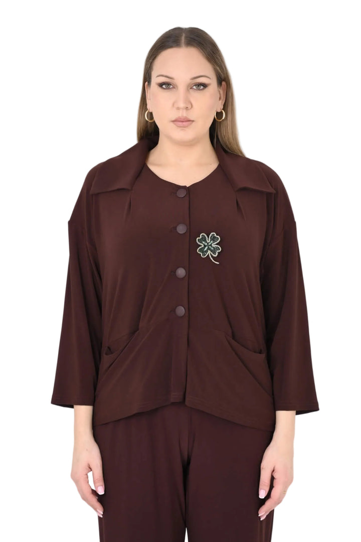 10021 Button Blouse