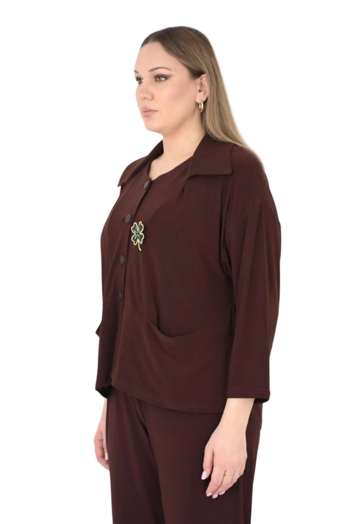 10021 Button Blouse