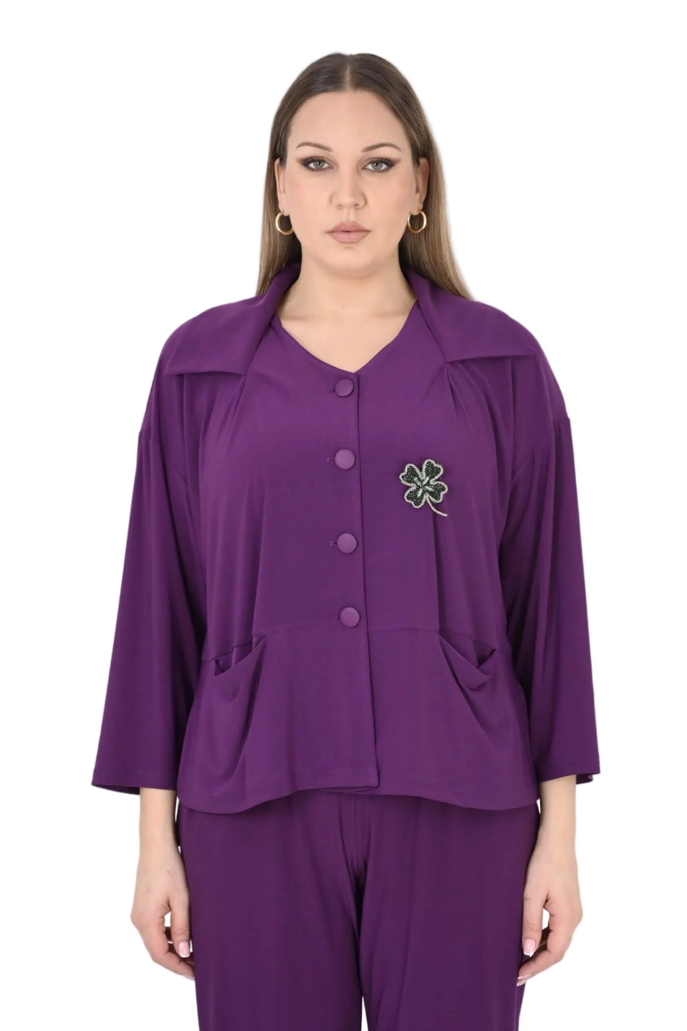 10021 Button Blouse