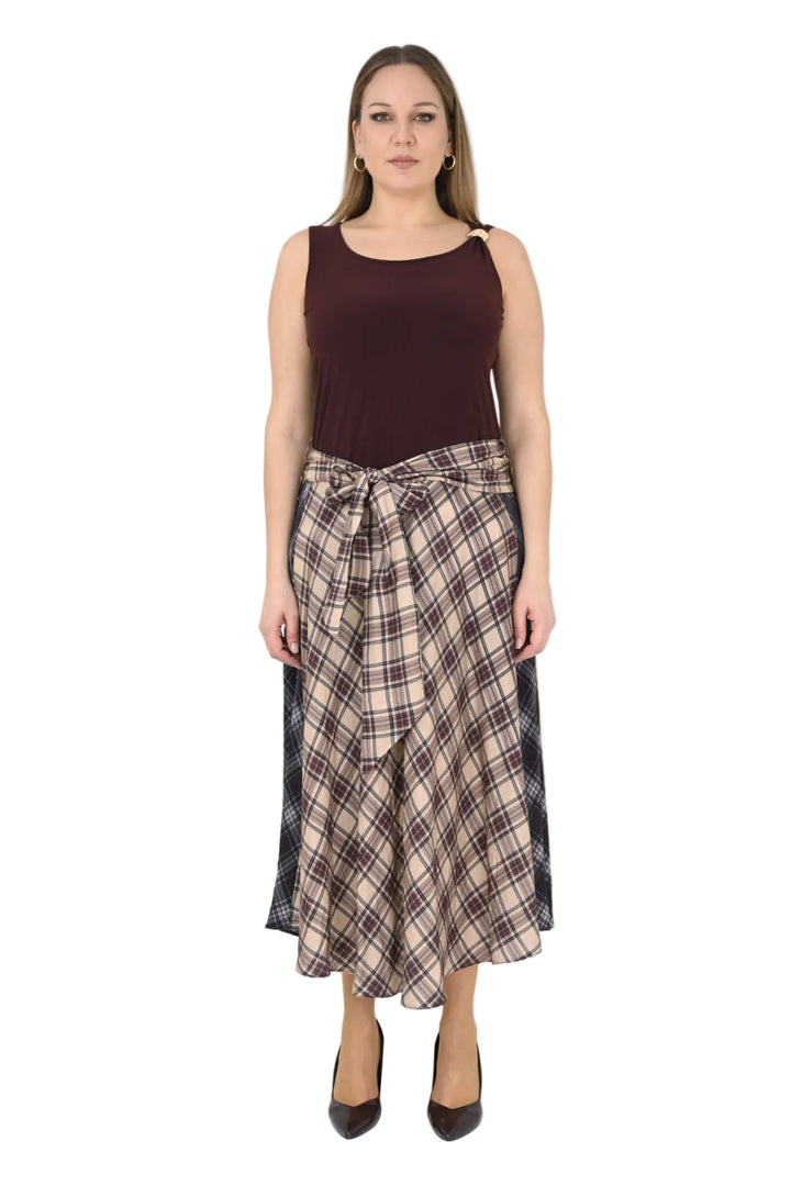 10042 Mix Media dress