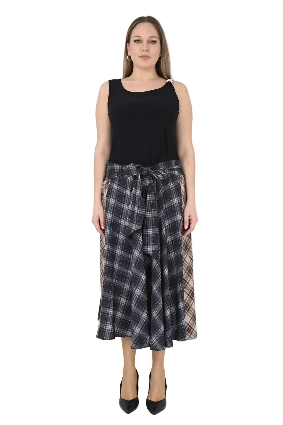 10042 Mix Media dress