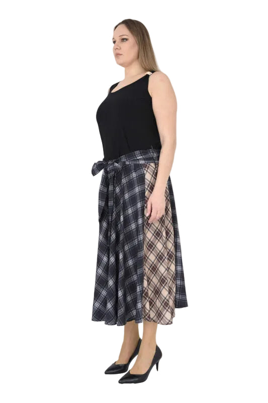 10042 Mix Media dress