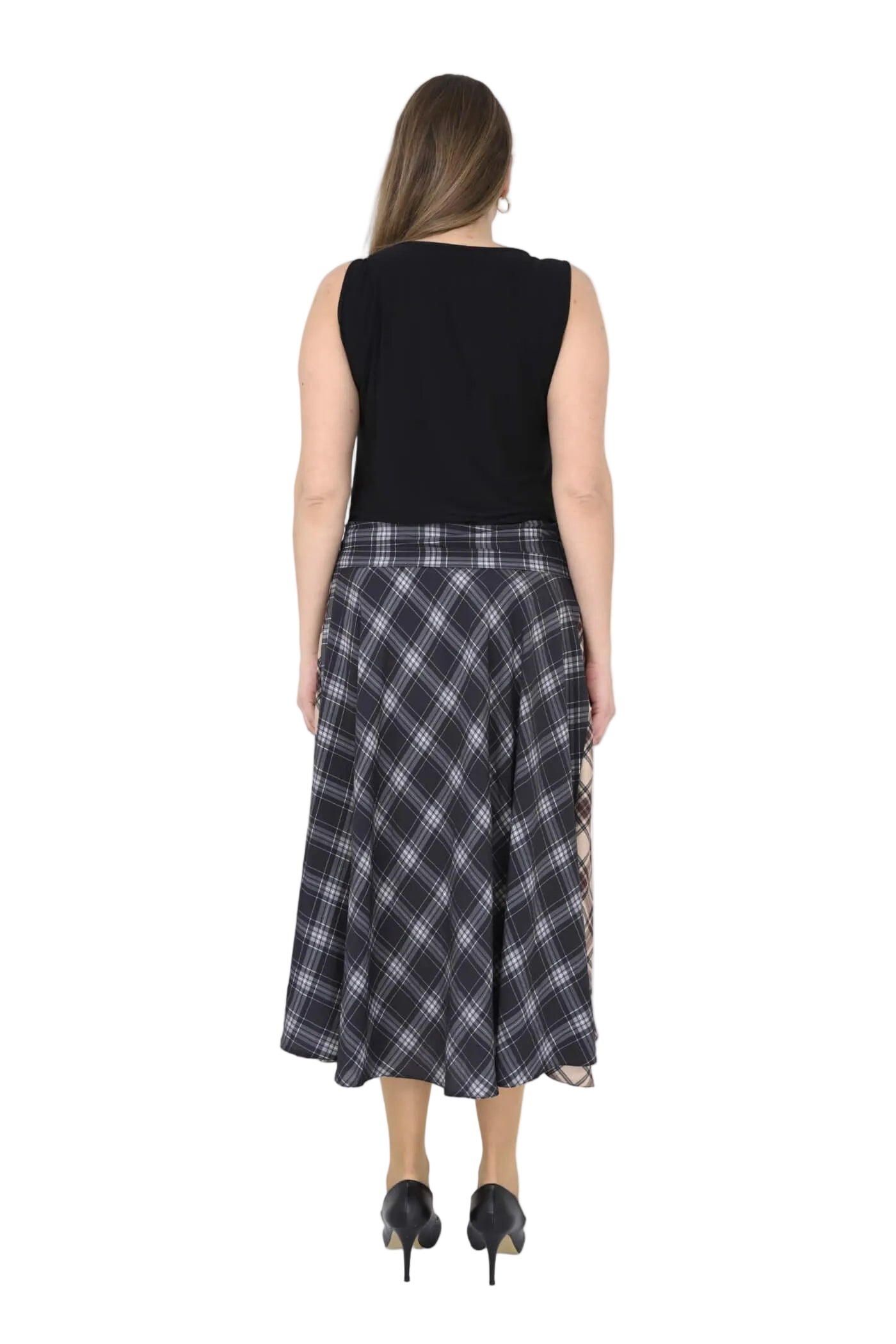 10042 Mix Media dress