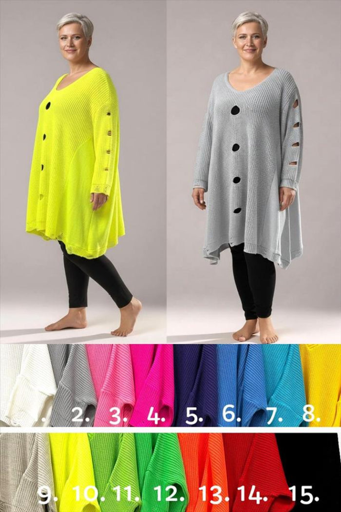 BIG SHIRT WITH TECTURED MIX