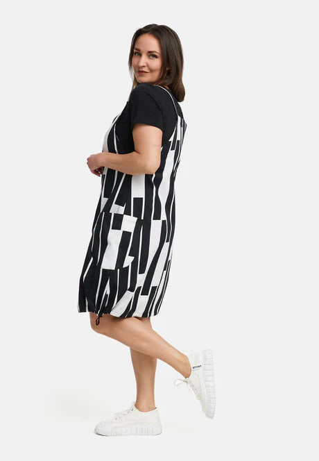 Kekoo dungaree dress 'Inversé'