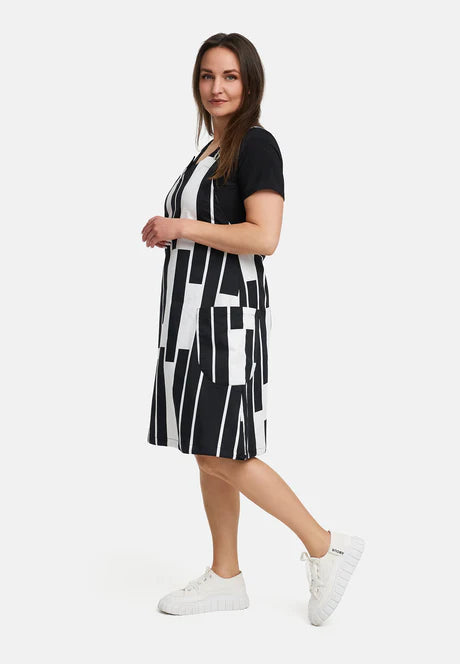 Kekoo dungaree dress 'Inversé'