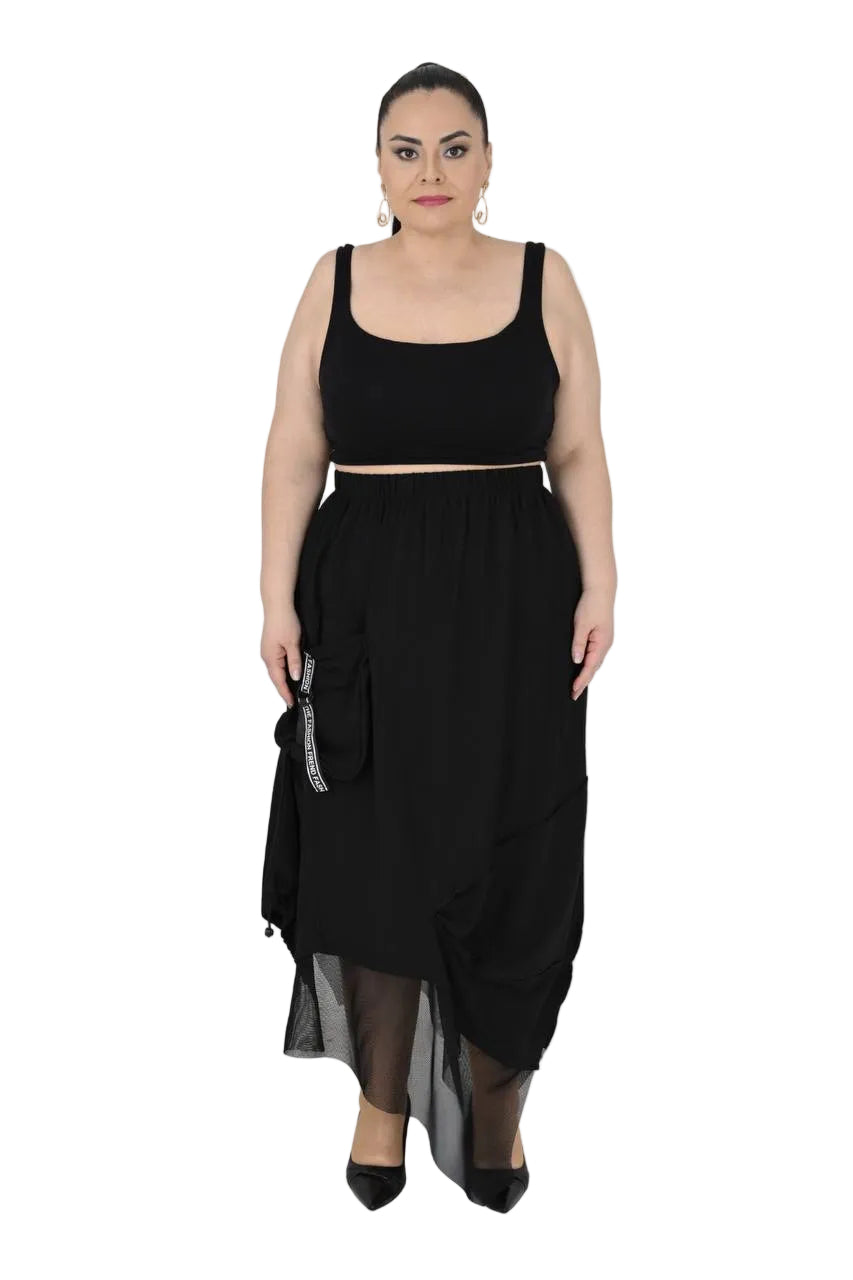 LONG SKIRT MULTI MEDIA