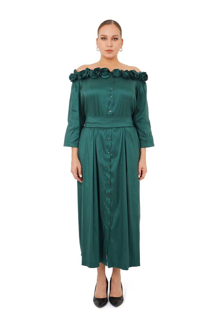 OFF THE SHOULDER MAXI DRESS