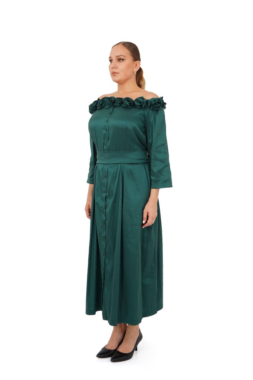 OFF THE SHOULDER MAXI DRESS