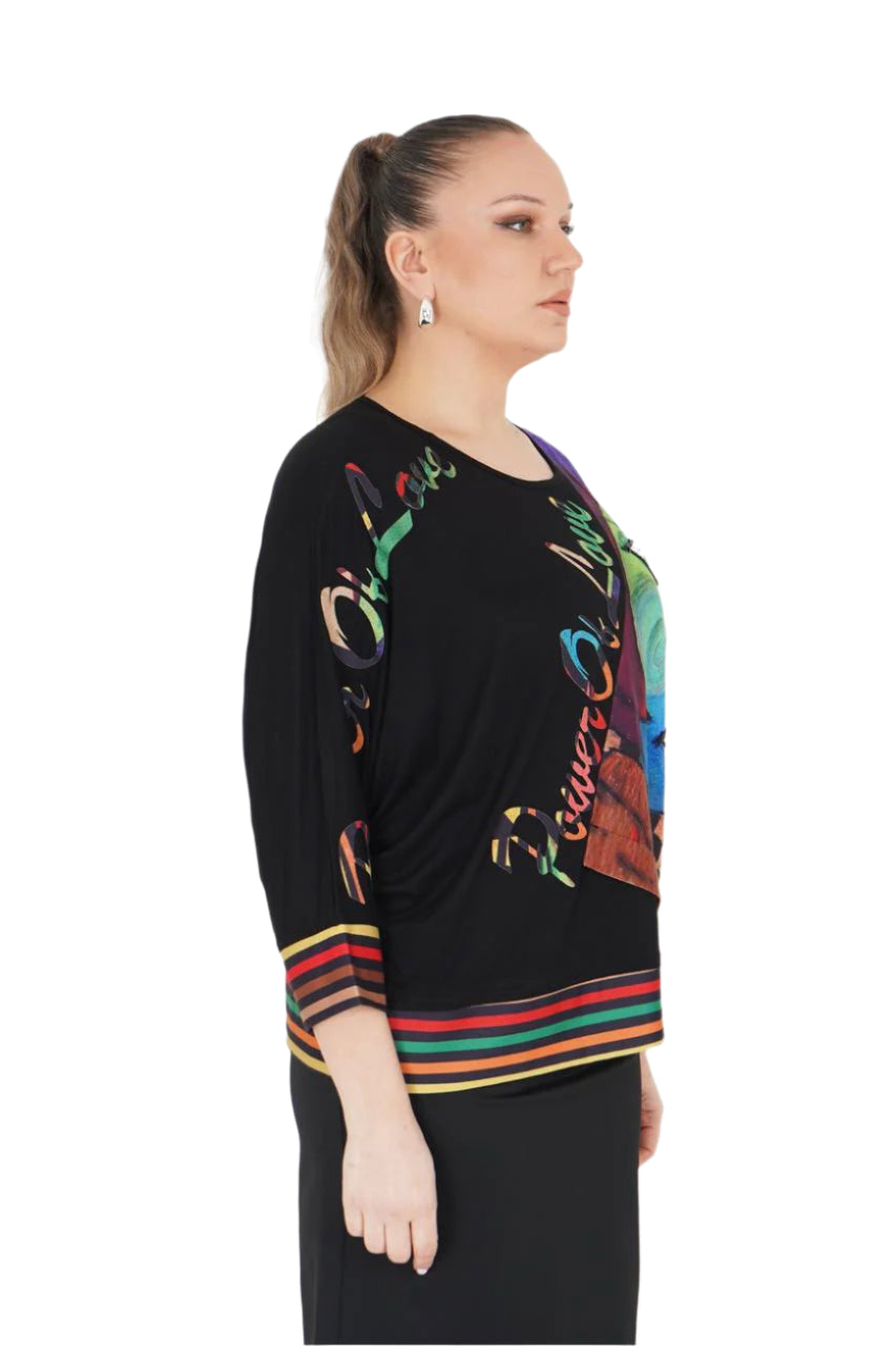 POWER OF LOVE TOP OVERSIZE