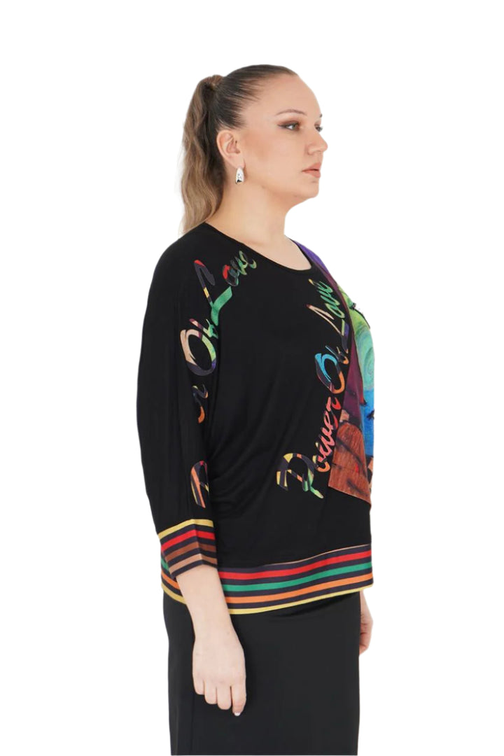POWER OF LOVE TOP OVERSIZE