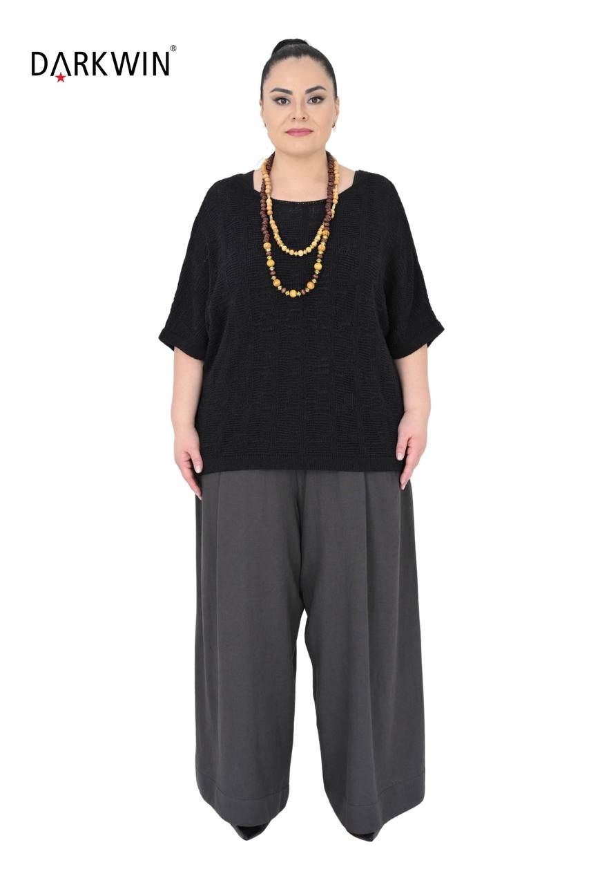 LINEN VISCOSE PANT SUIT