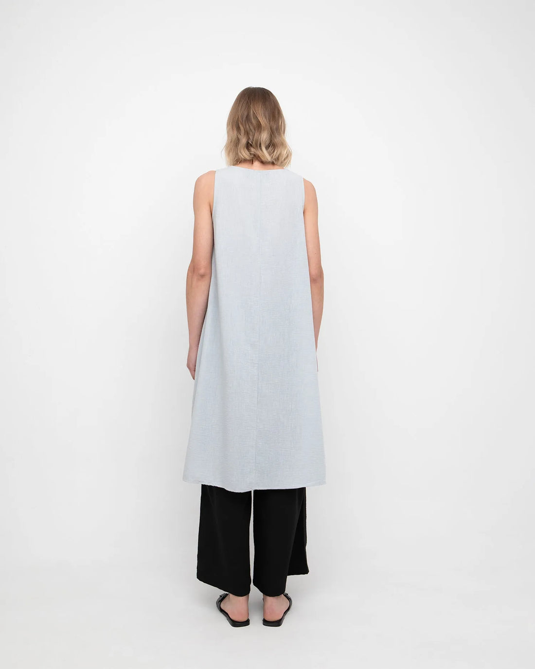 Ozai N Ku Bauhaus Tunic Top, Ice