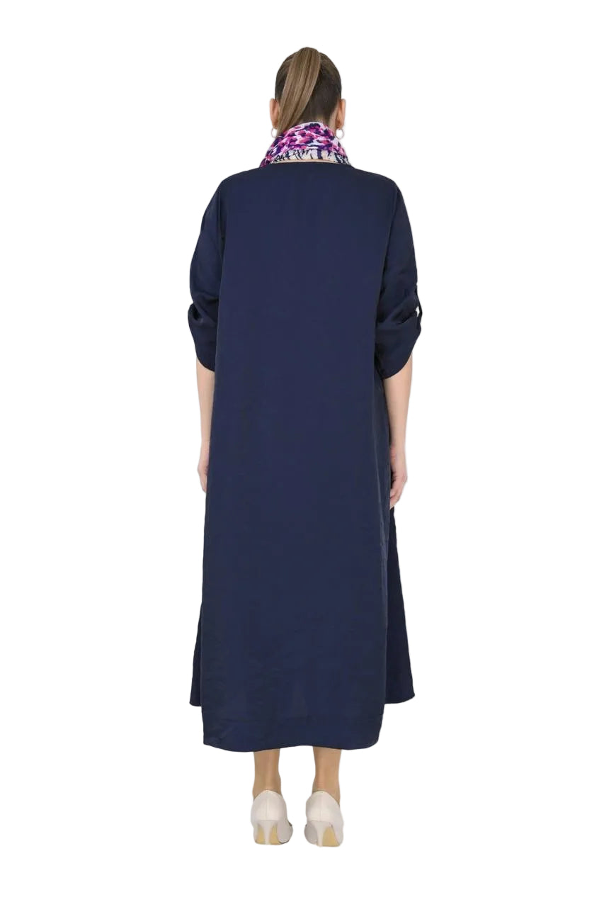 B4047 DRESS AND SCARFE