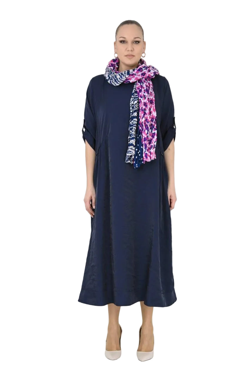 B4047 DRESS AND SCARFE