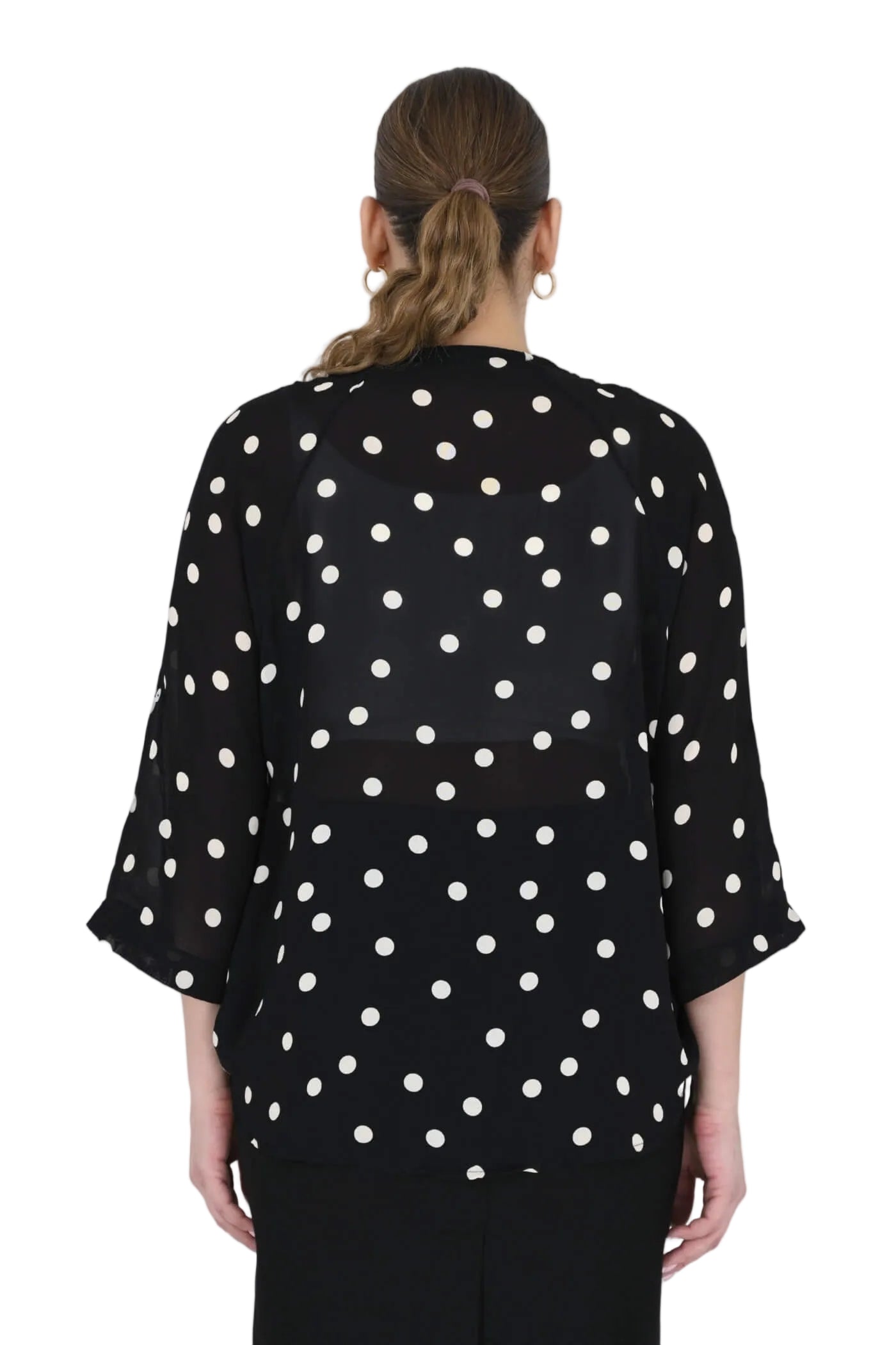 B4104 DOT BLOUSE