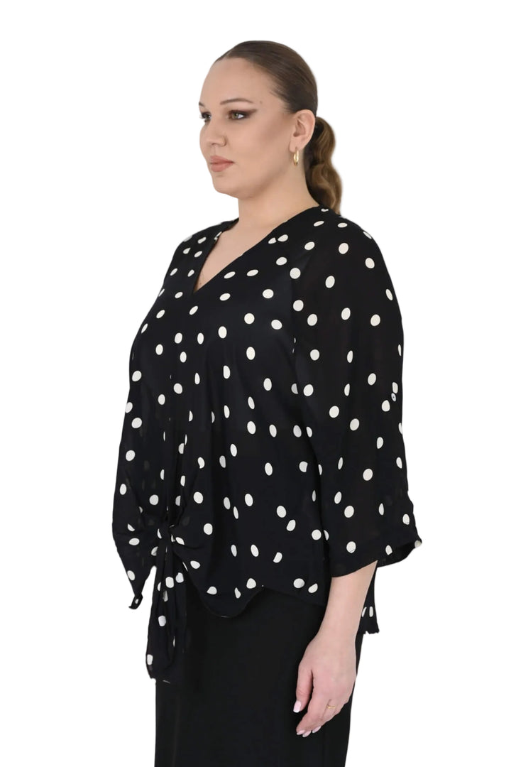 B4104 DOT BLOUSE