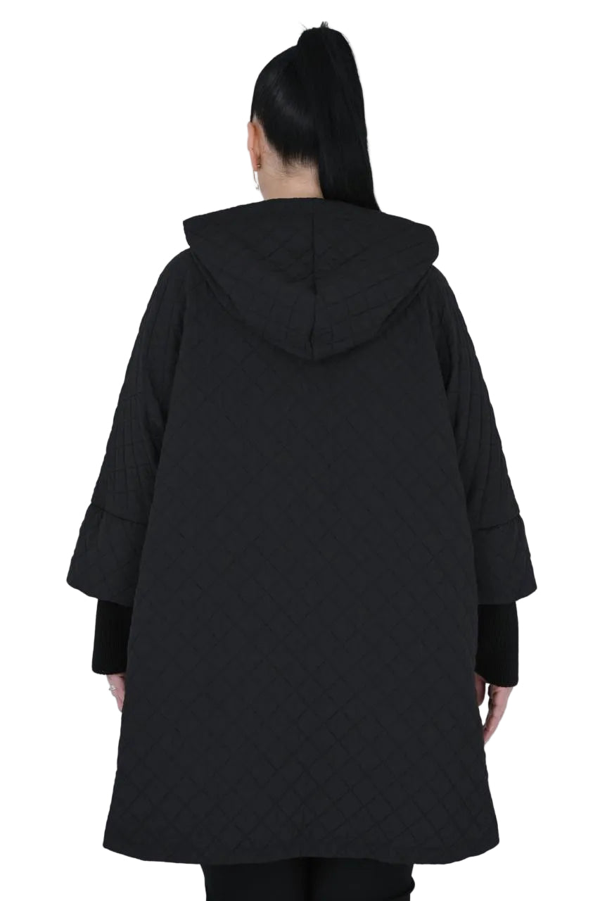 FALL ZIPPER HOODED JACKET