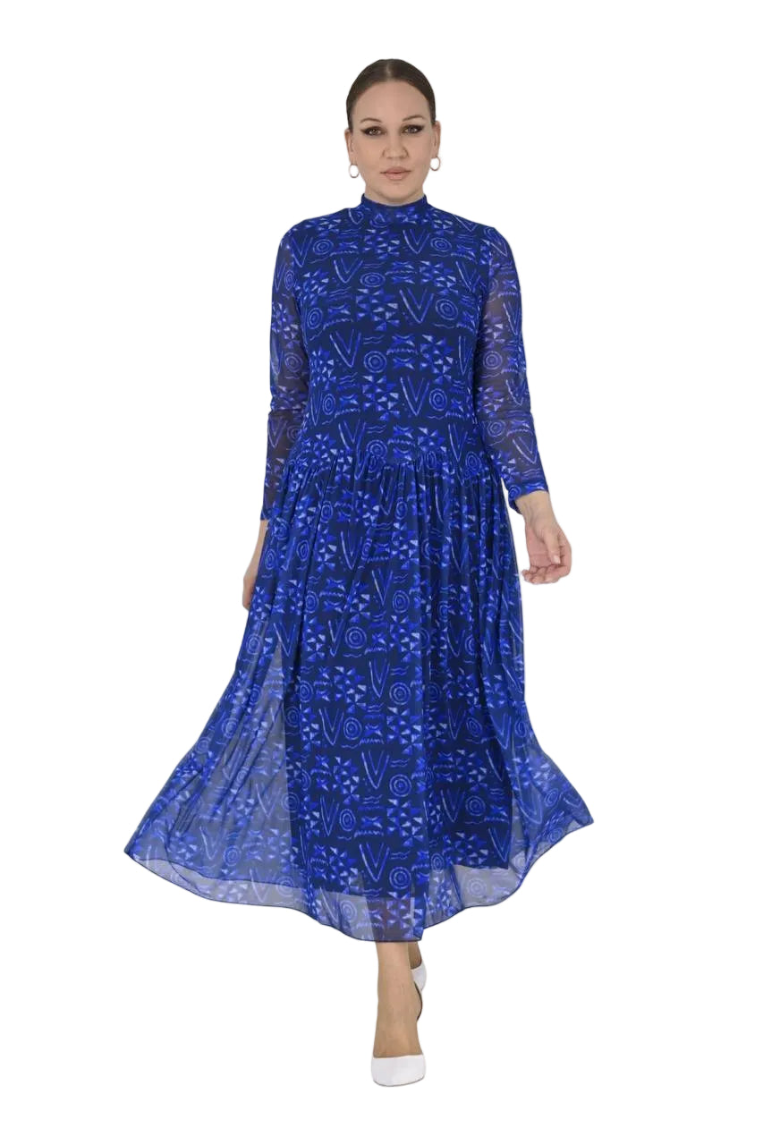 PRINTED DROP WAIST DRESS pre-order