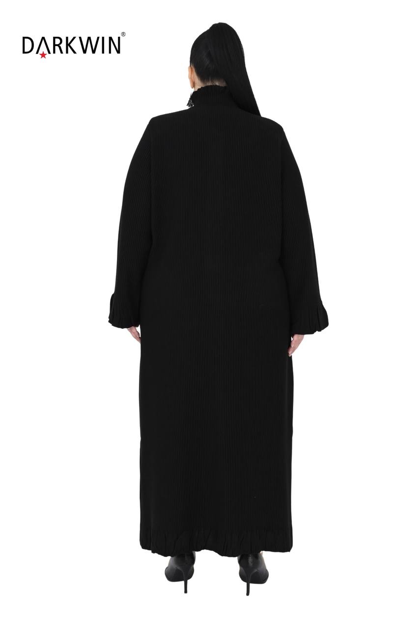 LONG KNITTED CARDIGAN
