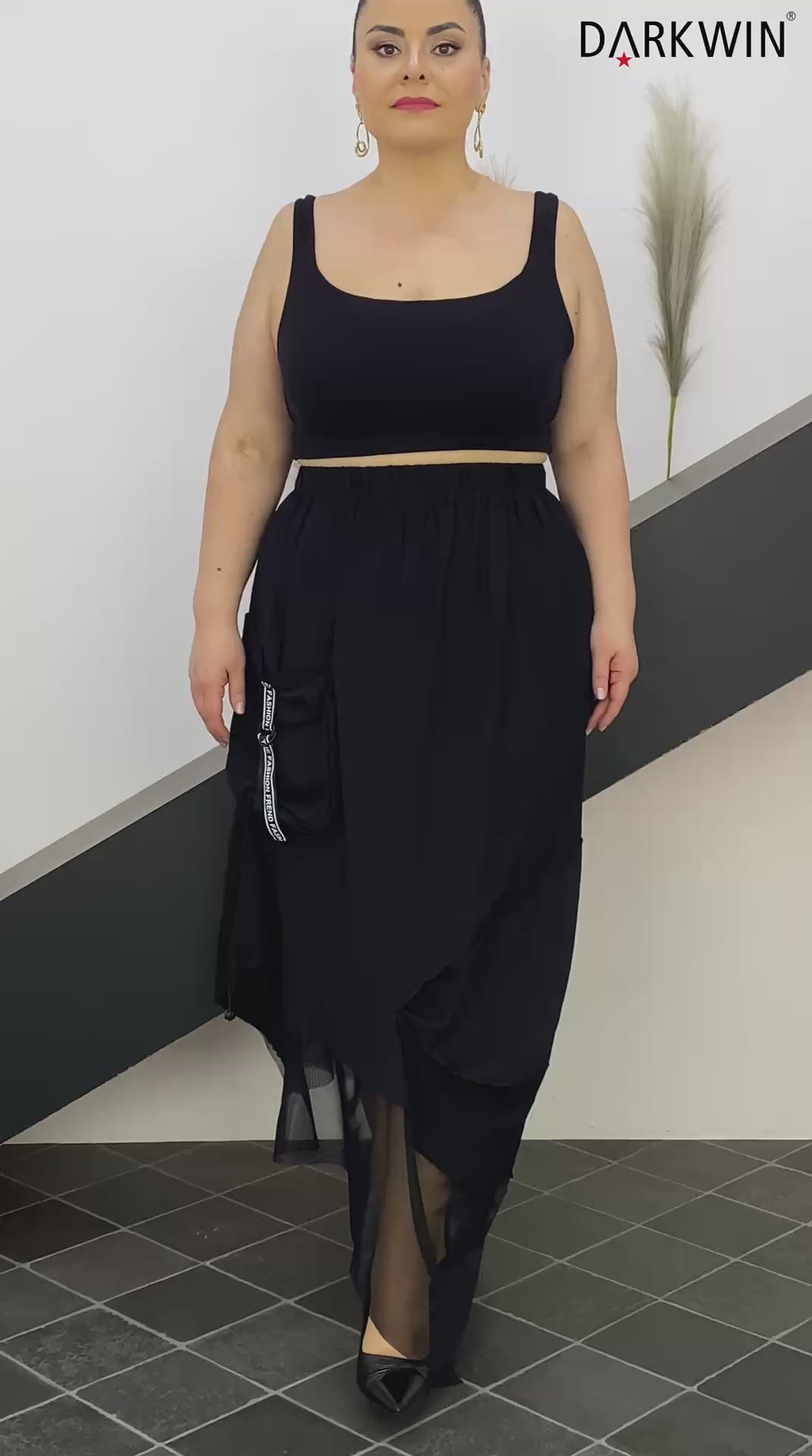 LONG SKIRT MULTI MEDIA