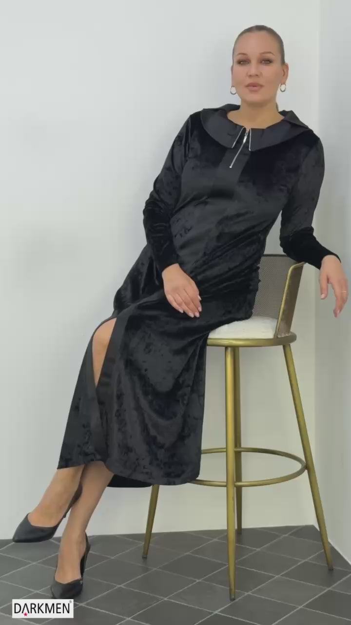 Velvet Maxi Ddress Pre-order